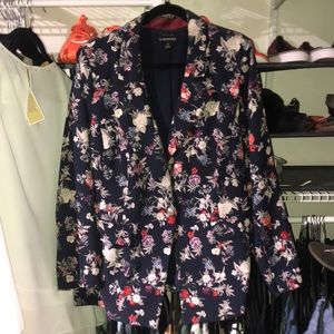 Womens Floral Blazer Size 26